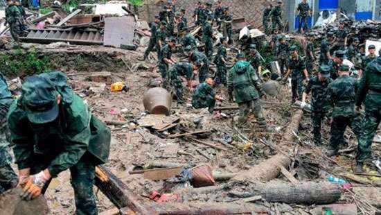 22 dead and a million evacuated in China