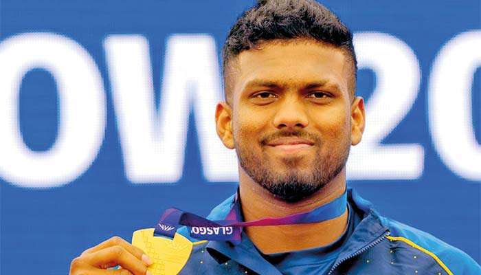 Commonwealth Games 2026: Rumesh Tharanga returns home after historic Gold