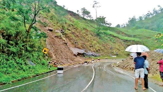 Heavy rain causes havoc in the Up-Country