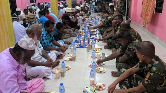 Army celebrates Iftar