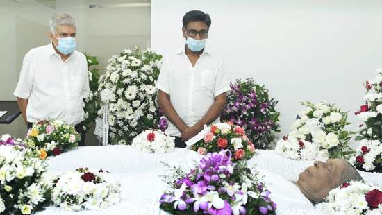 Last respect to Sybil Wettasinghe