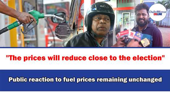 ’’The prices will reduce close to the election’’ Public reaction to fuel prices remaining unchanged