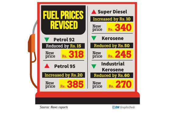 Fuel Prices Revised