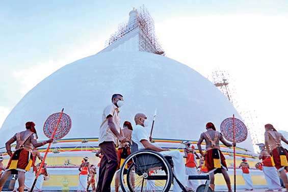 ‘Sandahiru Seya’ in Anuradhapura vested with Maha Sangha