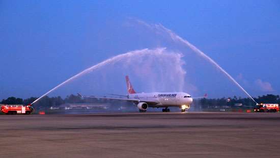 Direct flights between Colombo-Turkey commence