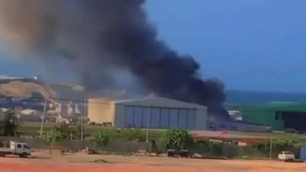 Ugandan military helicopter catches fire in deadly Somalia crash