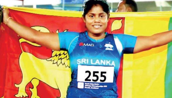 Sri Lanka Finishes Second with  40 Medals at 4th South Asian Senior Athletics Championships
