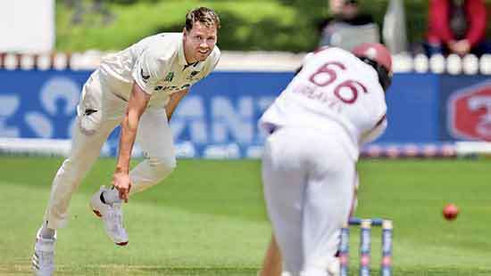 Kiwis rout Windies for 1-0 lead