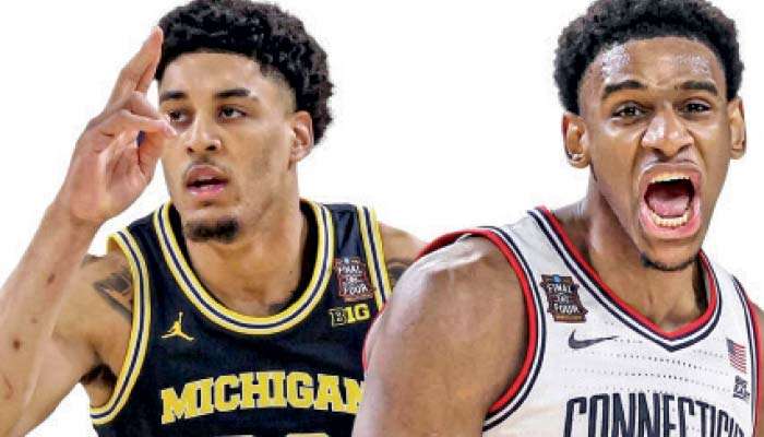 Michigan and UConn set for final showdown