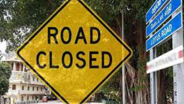 Lotus Road closed