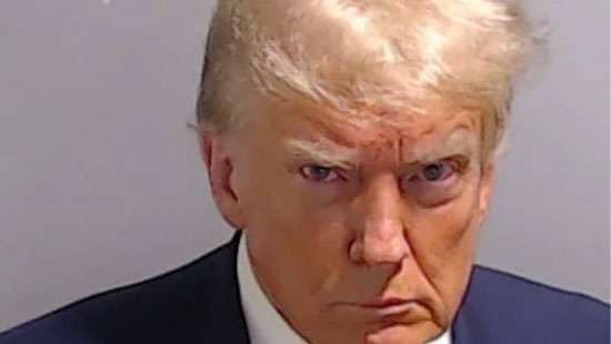 Historic Trump mugshot released in Georgia arrest for election plot case