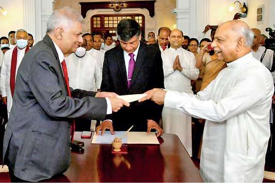 MP Dinesh Gunawardane sworn in as Prime Minister