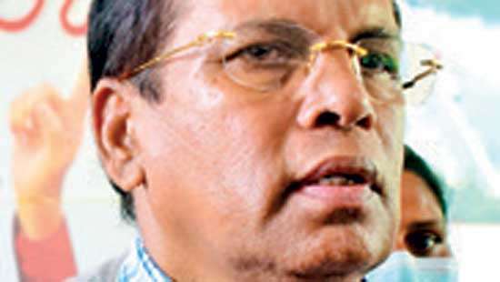 SLFP proposes programme to build the country: Maithripala