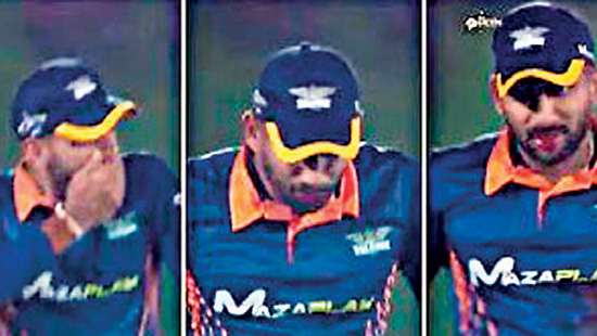 Chamika loses four teeth following a fielding mishap