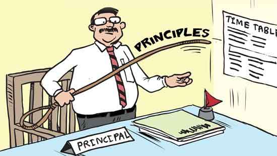 PRINCIPLES AND PRINCIPALS