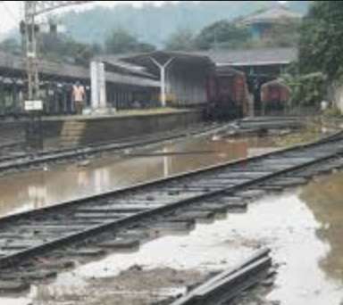 Floods malfunction railway signal system