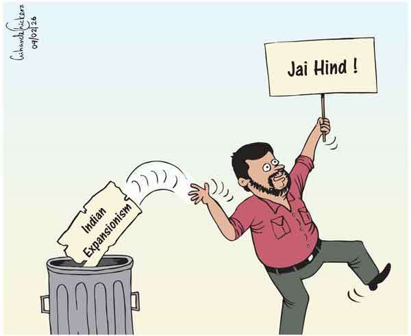 Cartoon of the Day 09-02-2026: Selective Patriotism