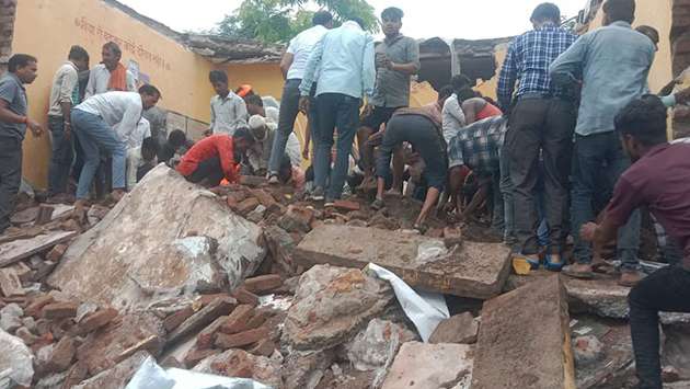 7 children dead, 2 in ICU as Rajasthan school building collapses
