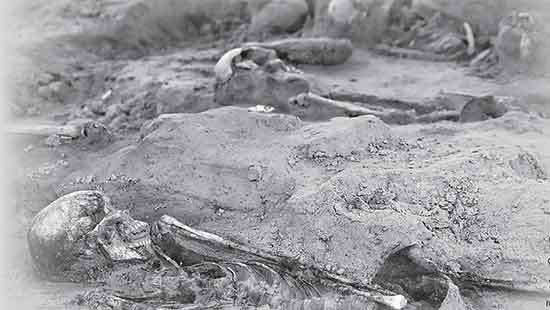 Rights group  demands justice for civilians buried in Chemmani mass grave