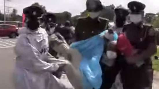 IUSF Convener, Joseph Stalin & 29 others arrested for staging protest