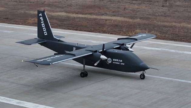 China's first 1-tonne payload cargo drone completes maiden flight