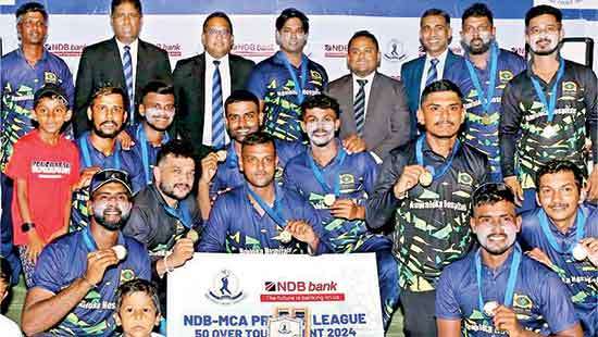 NDB Bank champions sporting excellence at NDB-MCA ‘C’ Division 50-Over League Finals