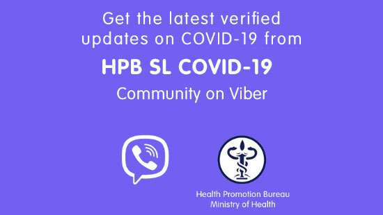 Health Promotion Bureau(HPB) launches its Viber Community for all the latest verified Covid-19 updates