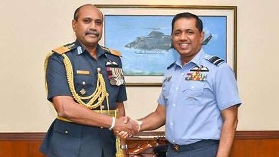 Air Vice Marshal Sudharshana Pathirana as new airforce chief of staff