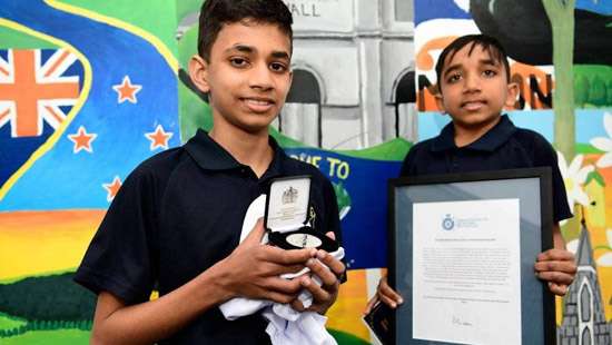 Sri Lankan Kiwi becomes the youngest-ever winner of Mountbatten medal