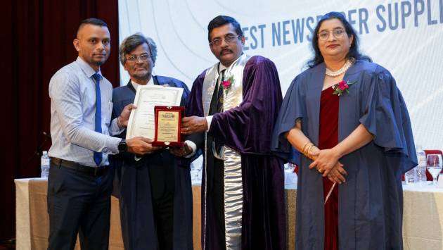Daily Mirror bags Award of Excellence at SLIA Annual Session 2025