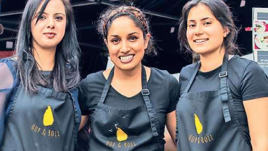 A web cook-along  by Rosheana Olivelle for the Amelie and Daniel Lynsey Foundation in UK
