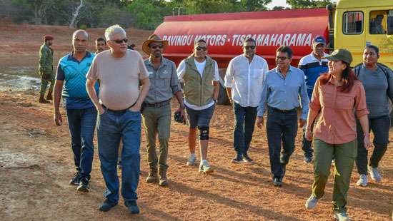 President visits Yala National Park