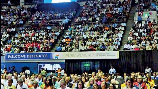 JW.ORG International Convention boosted  Sri Lankan tourism