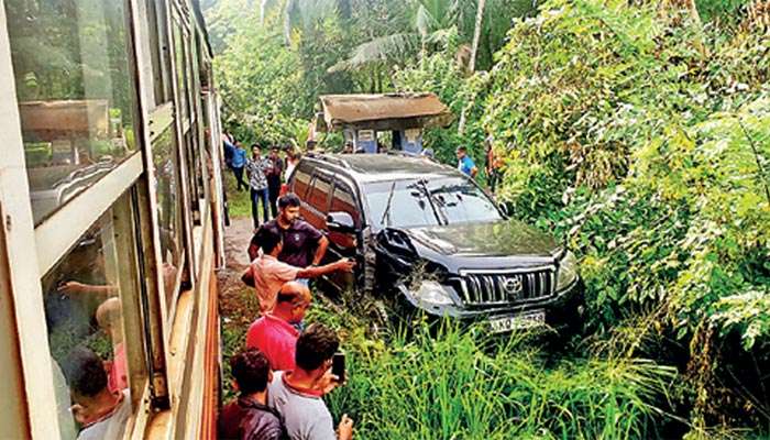 Accident on Kelani Valley line