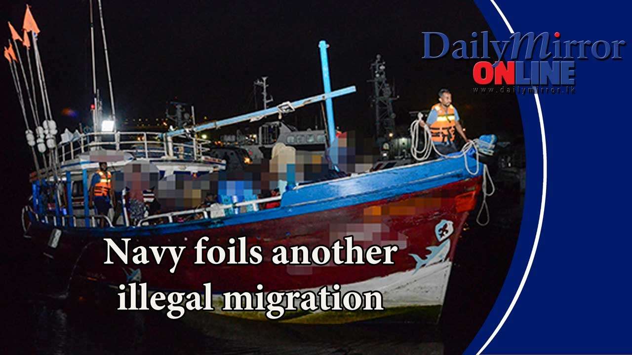 Navy foils another illegal migration