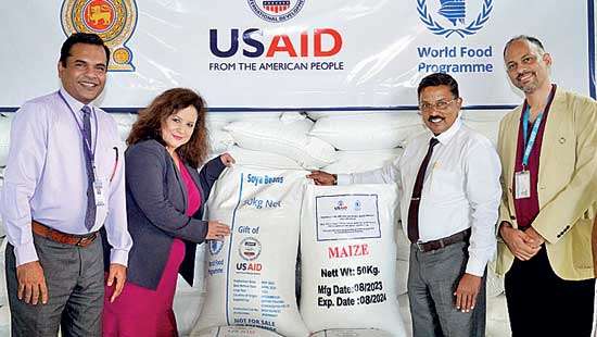 USAID donates 4,700MT of soya beans and maize to support Thriposha programme