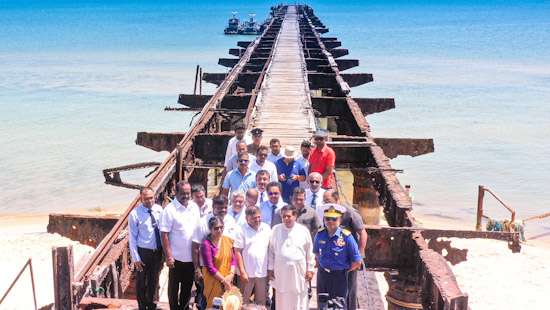 Talaimannar pier to be re-constructed after 37 years