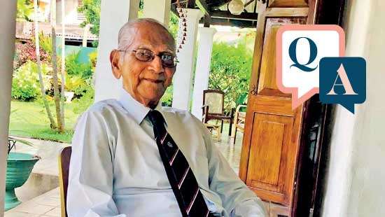 Down Memory Lane With Radio Officer/Navigator Centenarian Lionel Sirimanne