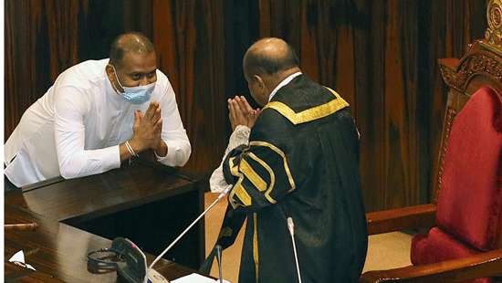 Premalal takes oath