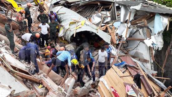 Kandy building collapse