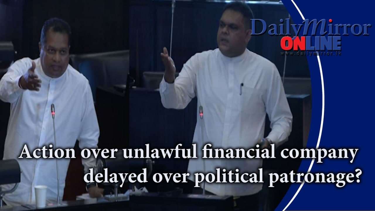 Action over unlawful financial company delayed over political patronage?