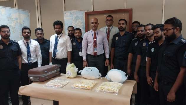 Thai woman arrested at BIA with Rs. 510 million worth of cocaine hidden in teddy bears