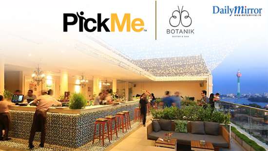 Botanik Rooftop Bistro & Bar joins PickMe to offer customers a unique experience