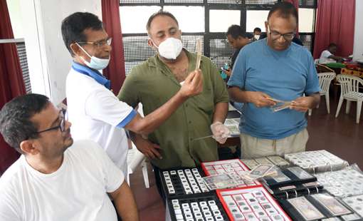 Stamps, coins exhibition...