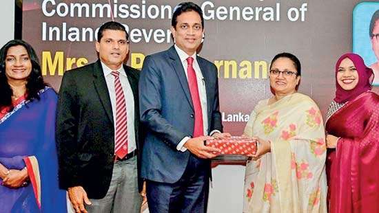 CA SL felicitates IRD Commissioner General