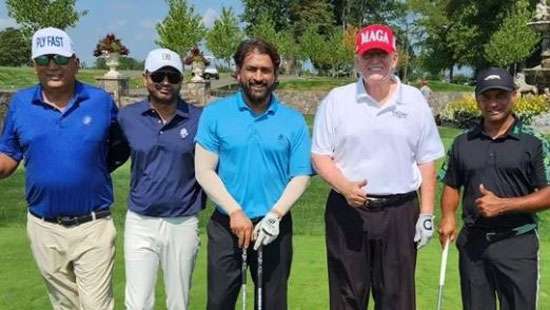 MS Dhoni and Donald Trump’s surprise golf face-off: ‘Thala fever in USA’