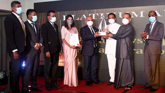 WNL Hokandara Complex receives award for cleaner production