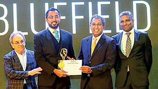 Blue Field Tea Factory in Ramboda received the golden award for Global Sustainability 2024