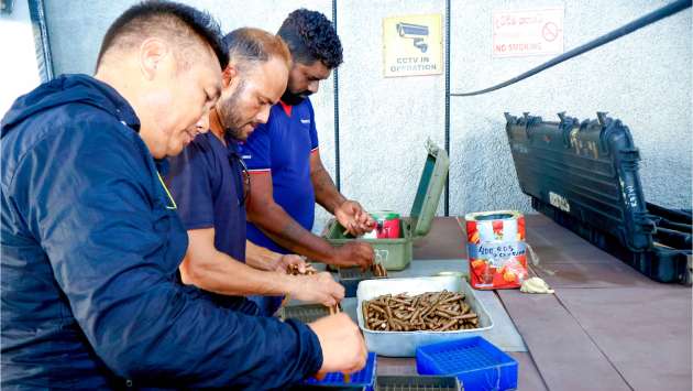 Sri Lanka Navy receives OBST firearms for maritime security operations