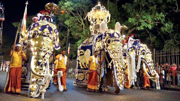 Third Randoli Perahera tonight